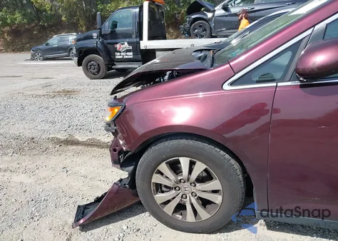 2015 Honda Odyssey Ex-L from USA, damaged, VIN 5FNRL5H65FB065778